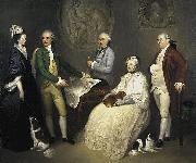 Portrait of James Byres of Tonley and his family